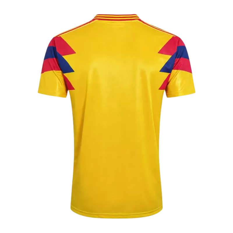 Colombia Retro Home Jersey 1990 Yellow Men's