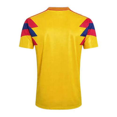 Colombia Retro Home Jersey 1990 Yellow Men's