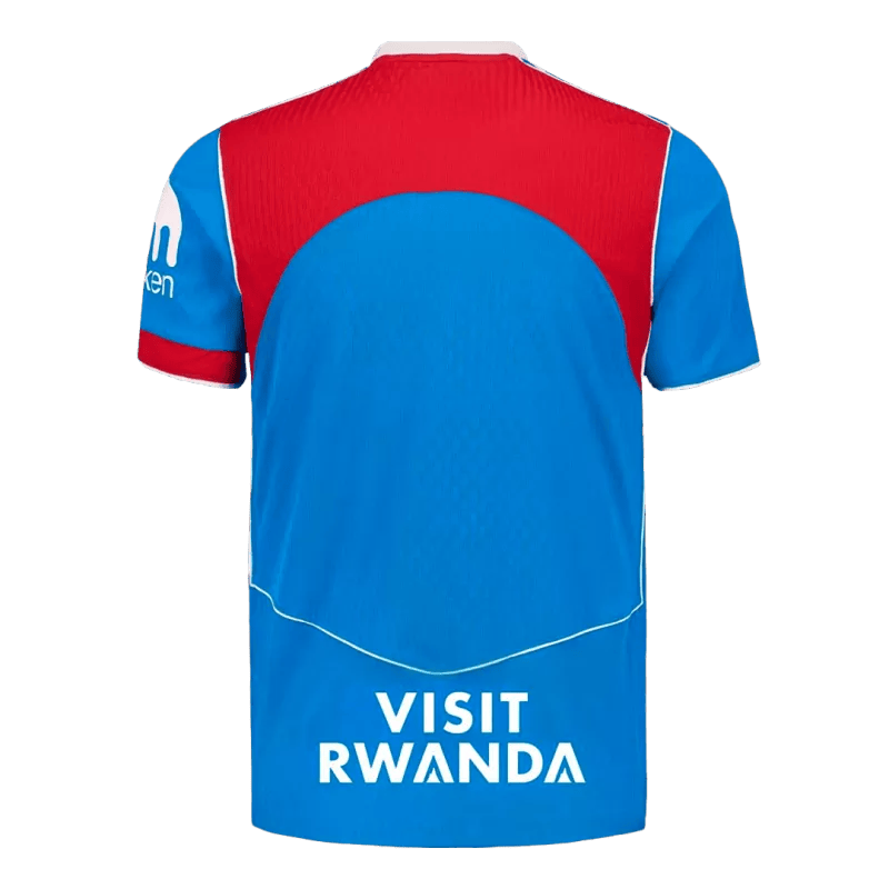 A. Madrid Third Jersey Player's Version 2025/26 Blue Men's