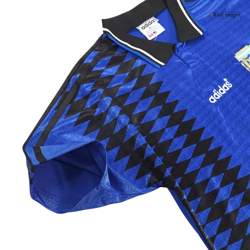 Argentina Retro Away Jersey 1994 Blue Men's