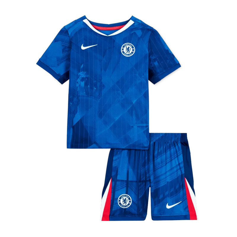 Chelsea Home Kit 2025/26 Blue Kids