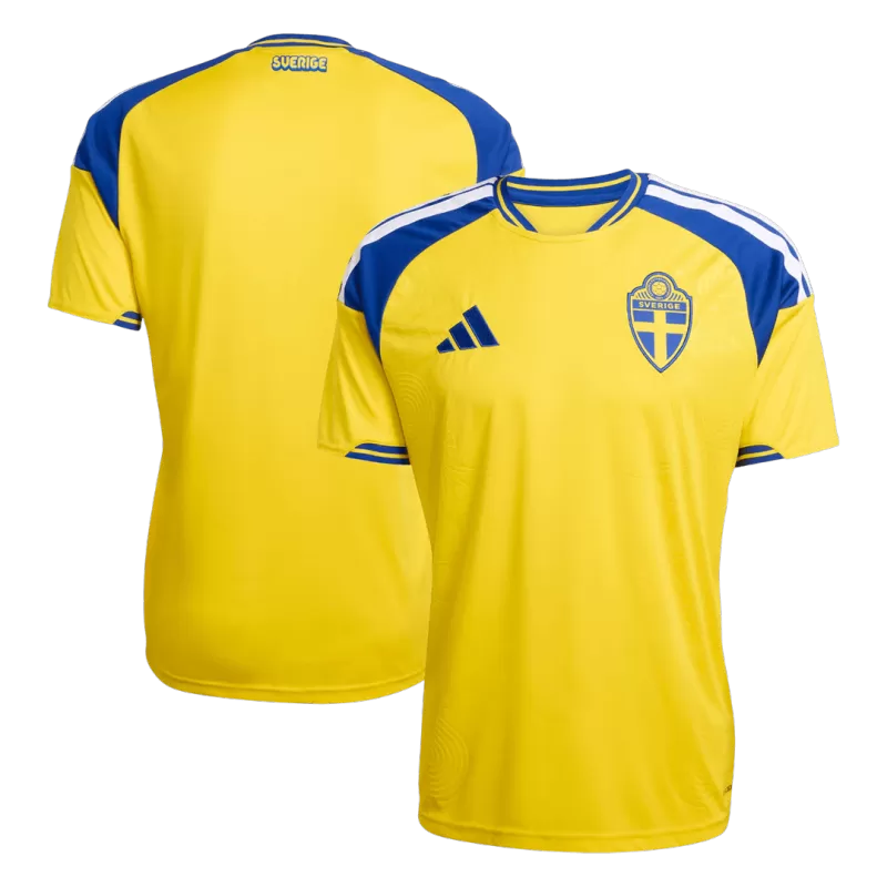 Sweden Home World Cup Jersey 2026 Yellow Men's